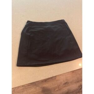 Lands End Black Athletic Skort Tennis Golf‎ Athletic Skirt Shorts Women S/P